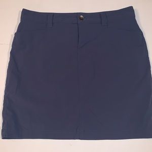 Eddie Bauer Adventurer Skort Cadet Blue size 2
